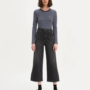 Mile High Cropped Wide Leg